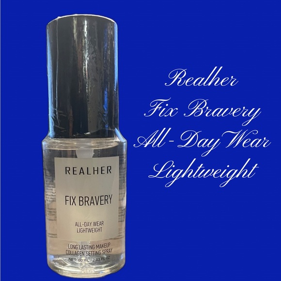 RealHer Other - REALHER Fix Bravery - Long Lasting Makeup Coll Fix Bravery Setting Spray - Clear